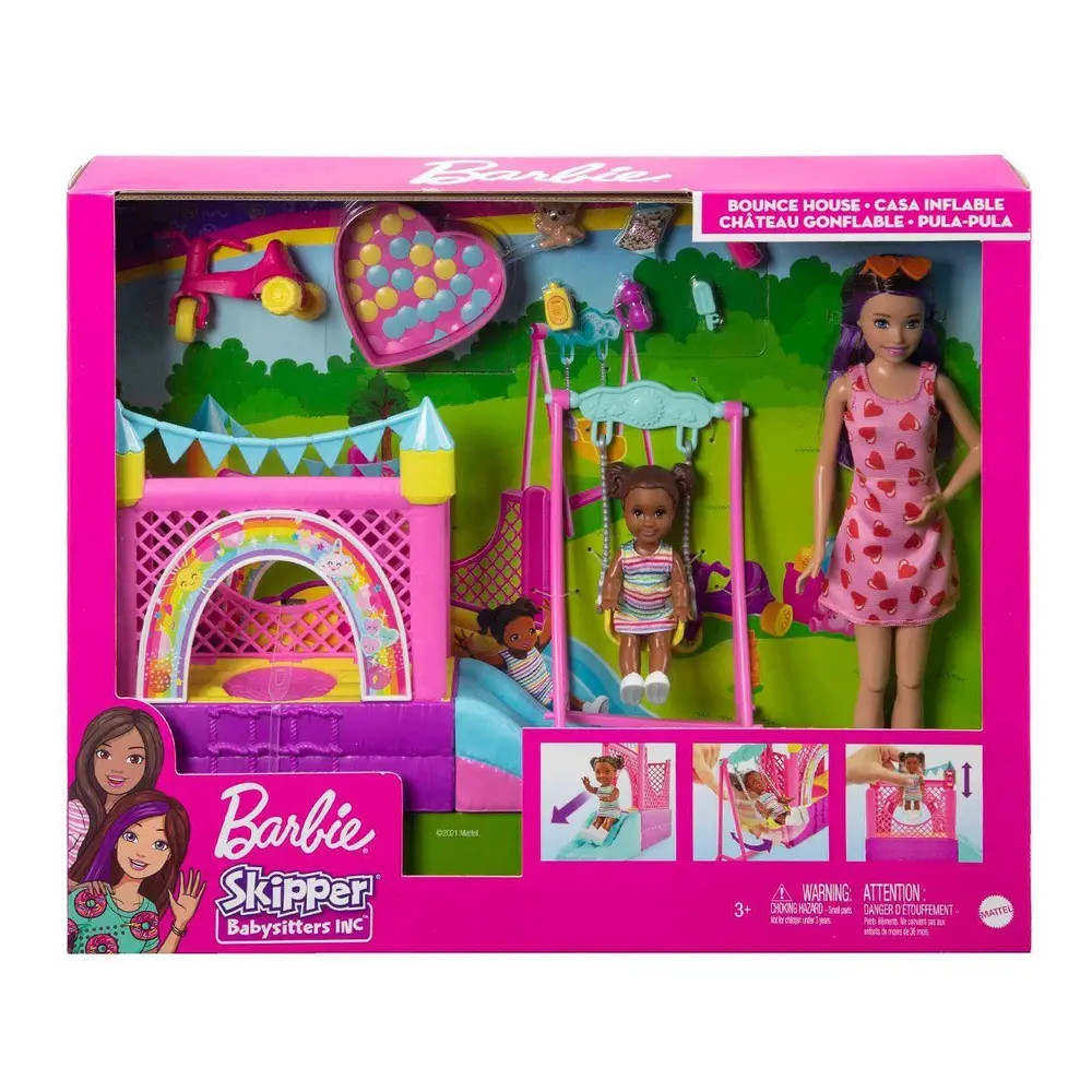 HHB67 Bebek Bakıcısı Skipper Oyun Evi Seti