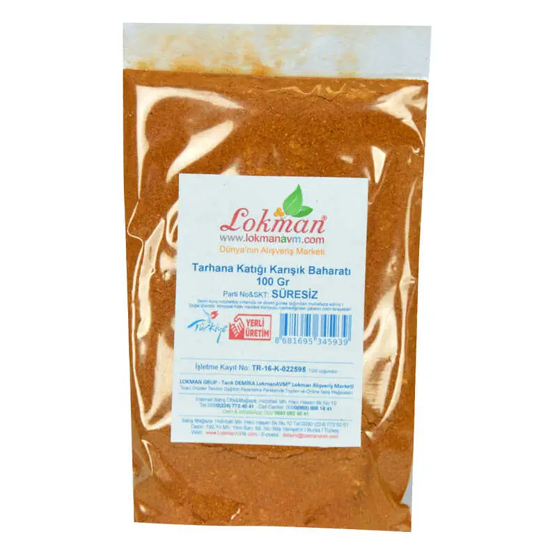 Tarhana Katığı Karışık Baharatı 100 Gr Paket 3