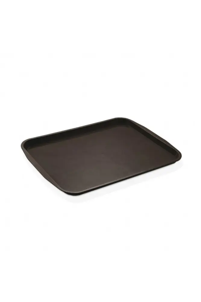 10 Adet Siyaidi Boy Plastik Servis Tepsisi Kırılmaz Lokanta Büfe Fast Food Kullanım (44x32 Cm) 2