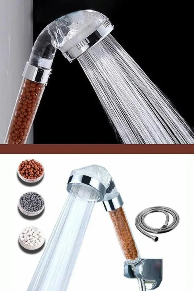 Boncuklu Su Tasarruflu Kireç Önleyici Duş Başlığı 3