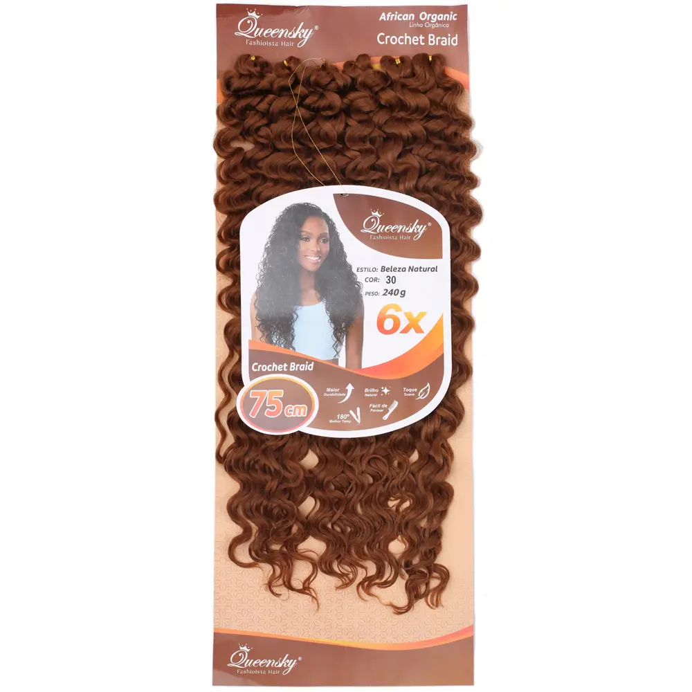QueenSky Afro Daası / 75cm / 240gr / Bakır 2
