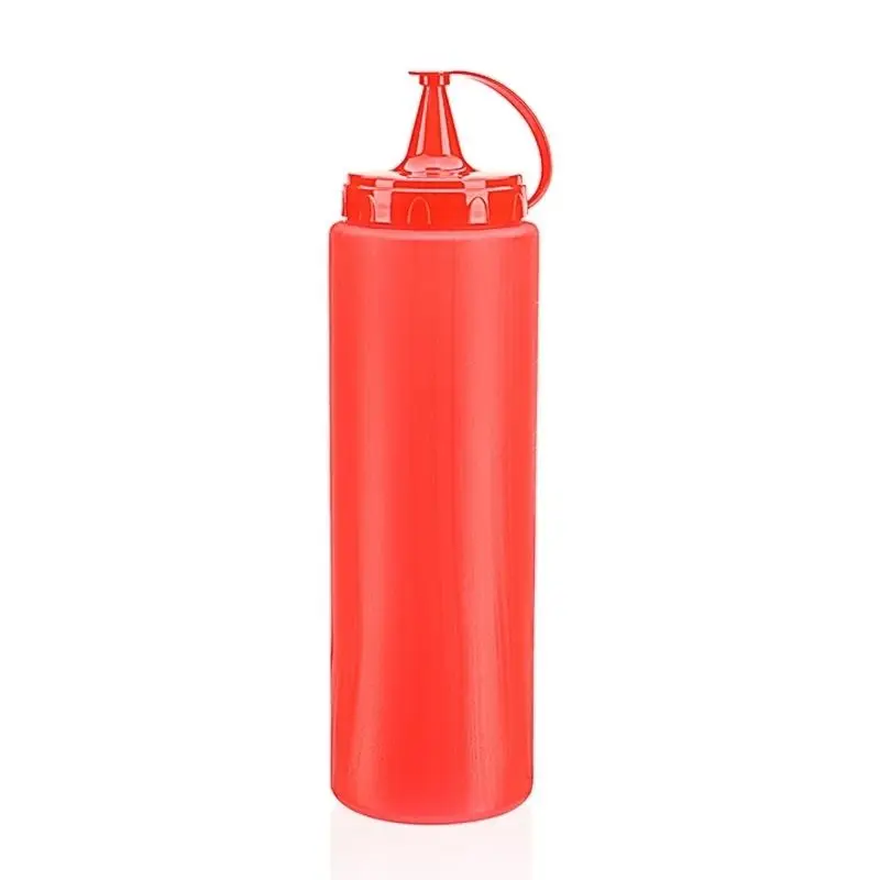 Ketçap Şişesi - 1000ML Dev Boy Kırmızı 3 Adet 2