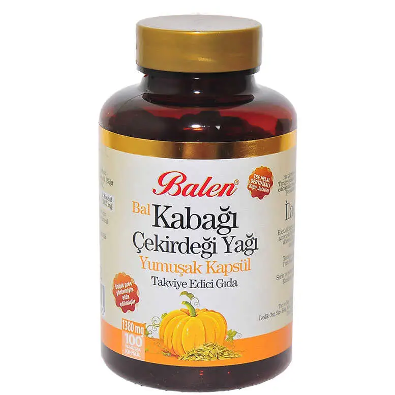 Balen Kabağı Çekirdeği Yağı Yumuşak 100