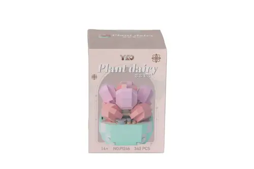 P1246 PANLOS SİMÜLASYON ÇİÇEK SERİSİ 342 PARÇA BLK OYUNCAK