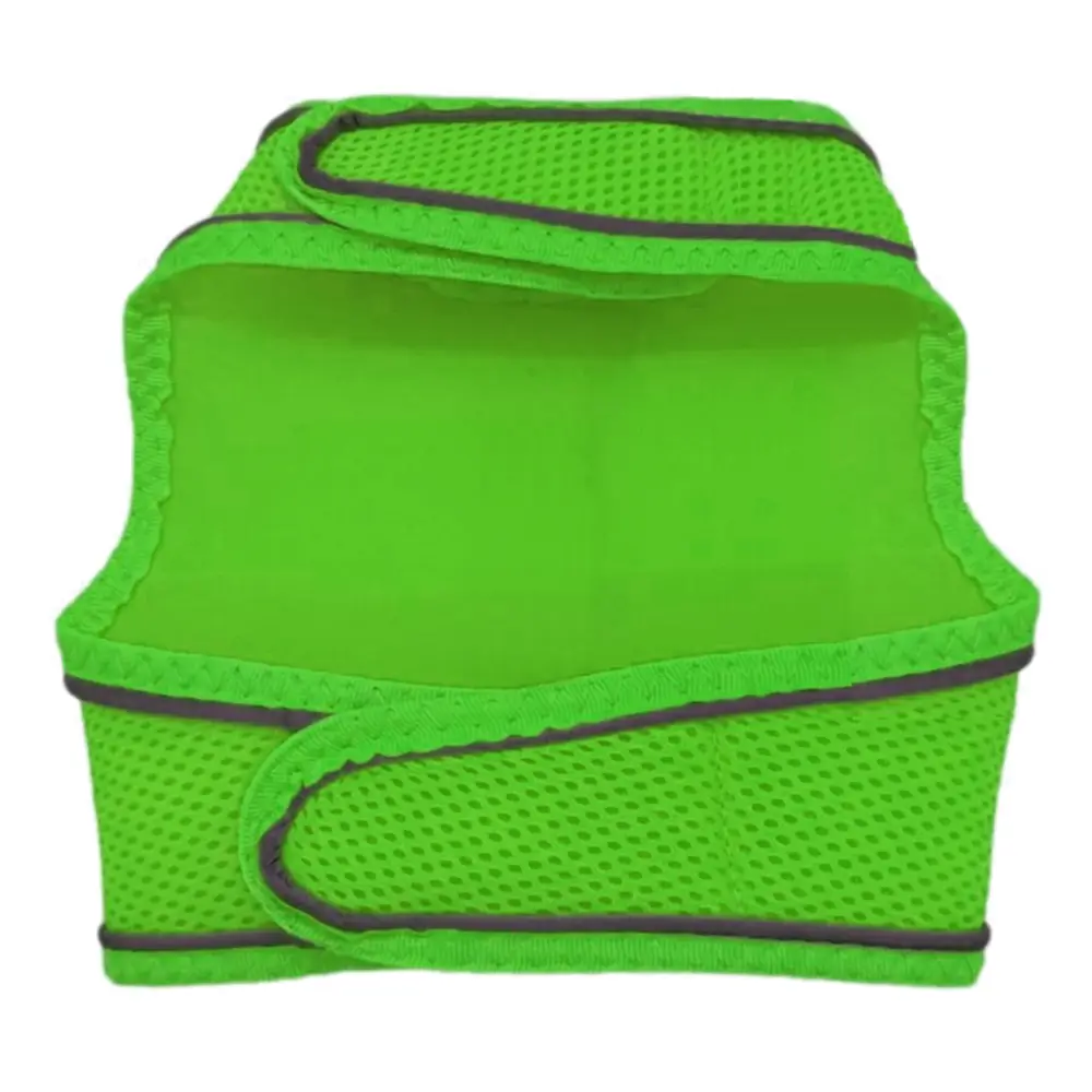 Çift Kilitli Sportif Kedi Köpek Göğüs Tasma Seti 30-38 cm Small Yeşil 3