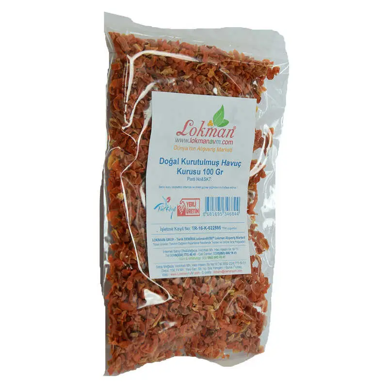 Huç Kurusu 100 Gr Paket 4