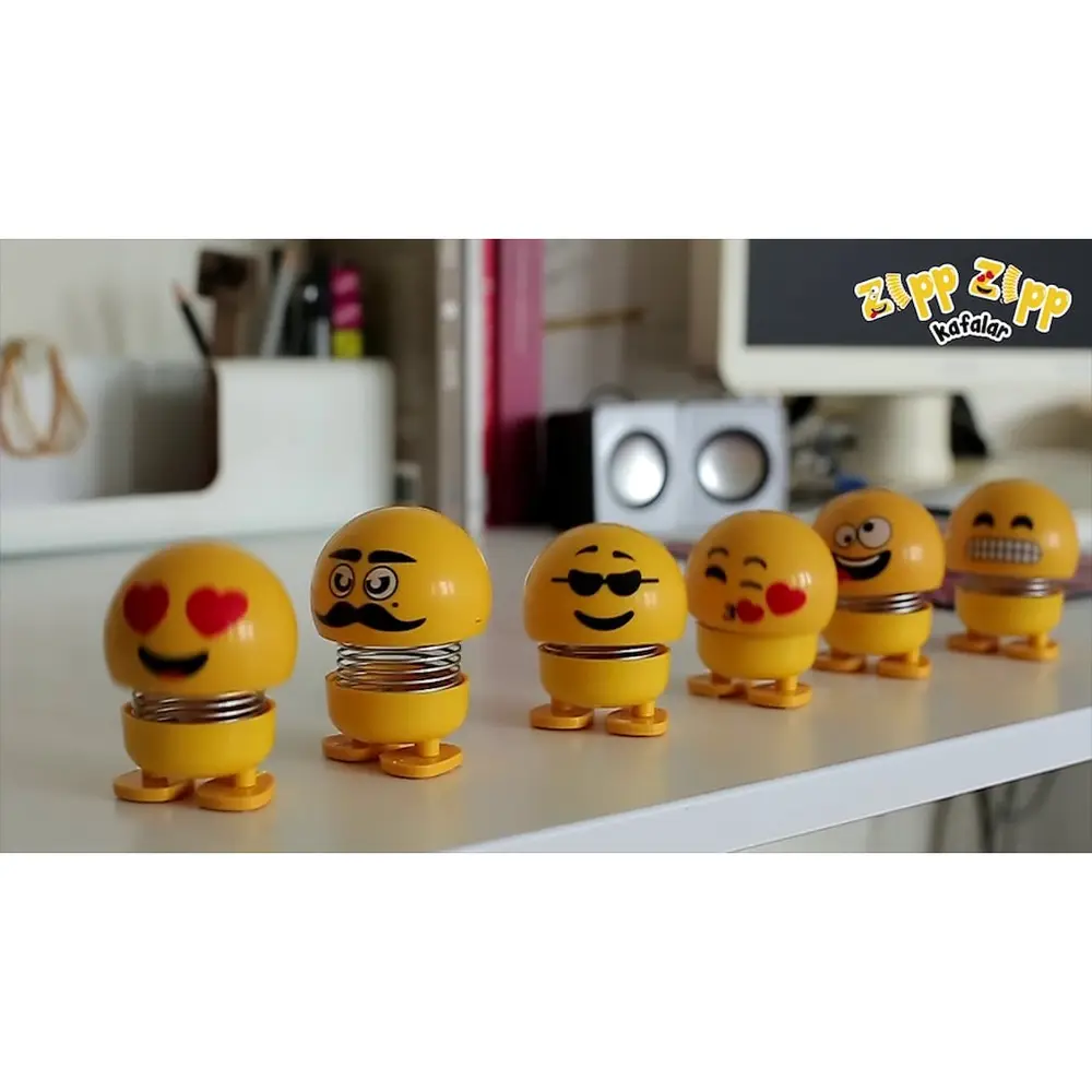 Zıp Zıp Kafalar Sevimli Kafa Sallayan Emojiler Çıın Kafalar 4