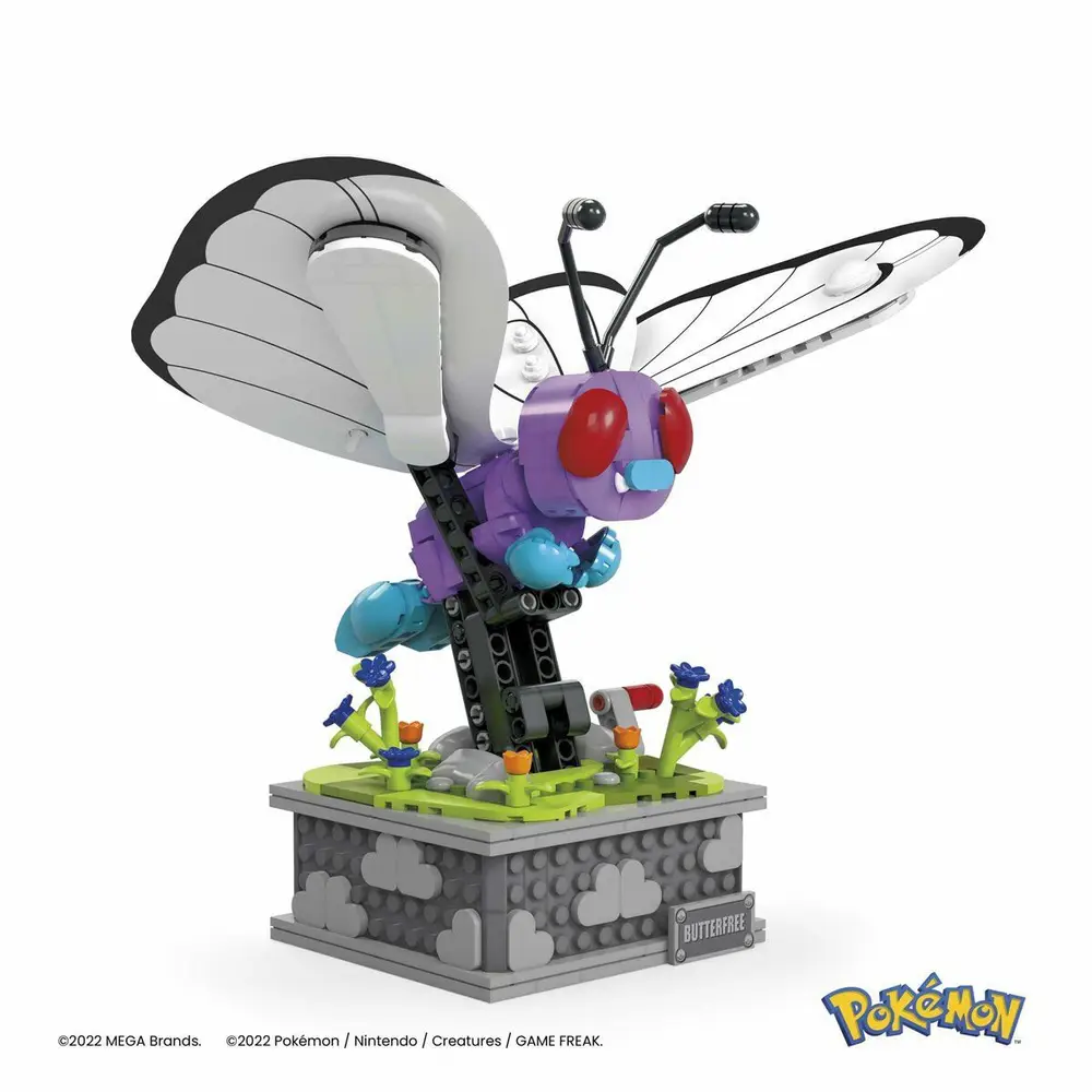 HKT22 MEGA™ Pokémon™ Motion Butterfree 582 parça +12 yaş 4