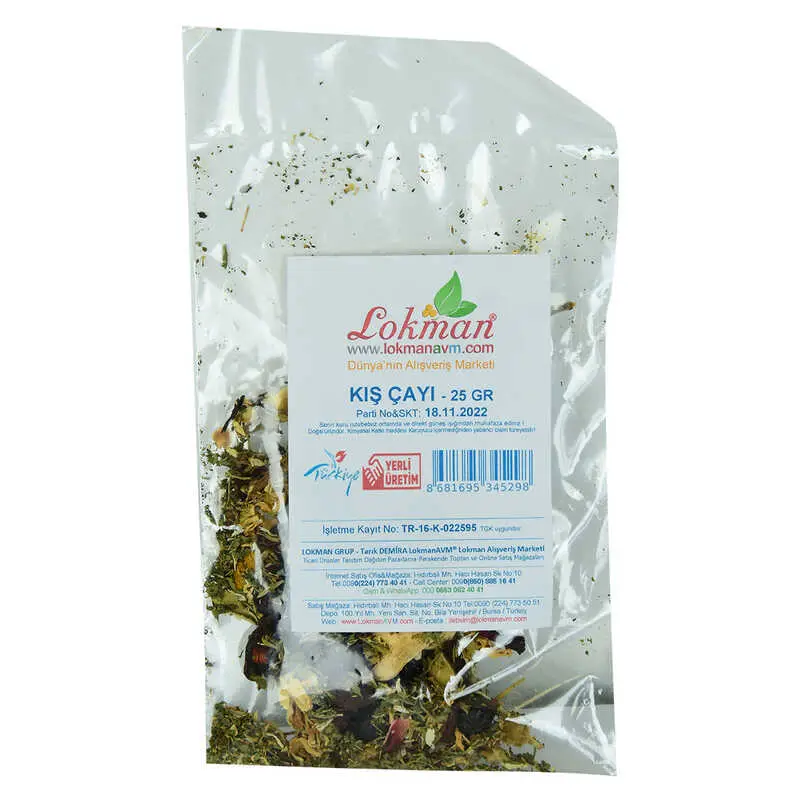 sel Karışık Osmanlı Çayı Kış Çayı 25 Gr Paket 3