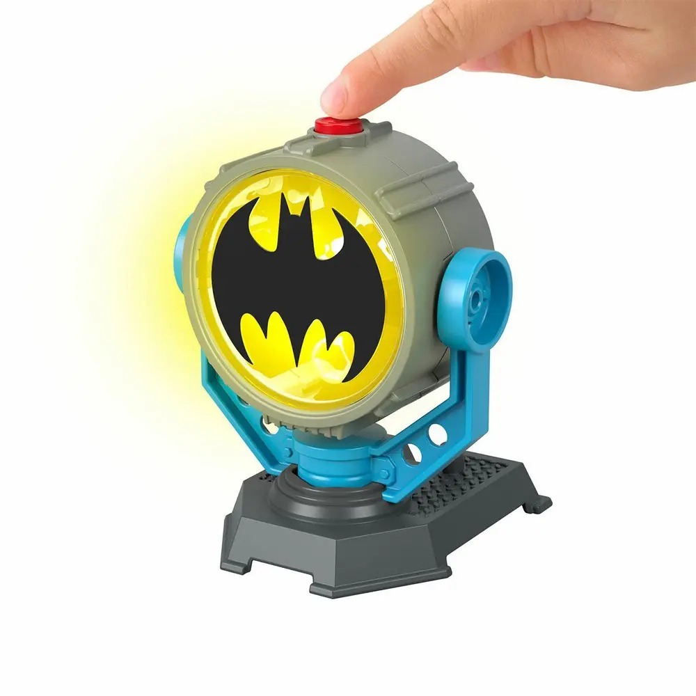 HFD47 Imaginext, Bat-Tech Bat-Signal Figür Seti, DC Super Friends 3