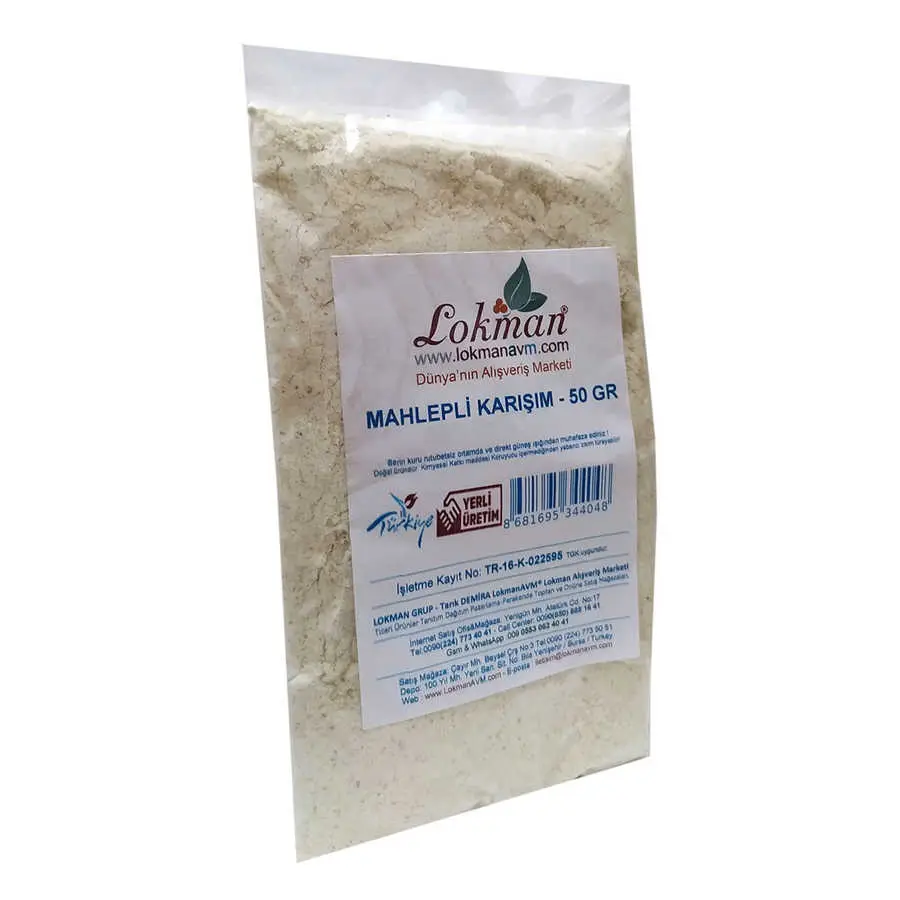 Mahlepli Karışım Pasta Kurabiye Poğaça Katığı 50 Gr Paket 5