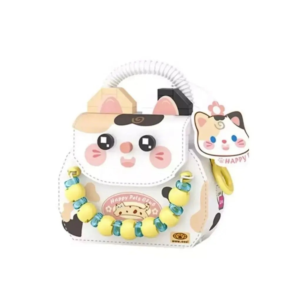 LZ-8843 LOZ KEDİ FİGÜRLÜ MEYVE ÇANTASI 360 PARÇA BLK OYUNCAK