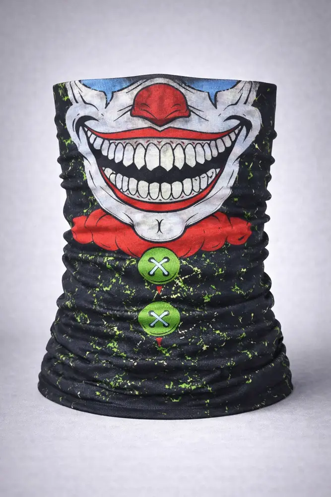 Joker Yüz Baskılı Baf Bandana - Çok Amaçlı Boyunluk Bandana 2 No 2