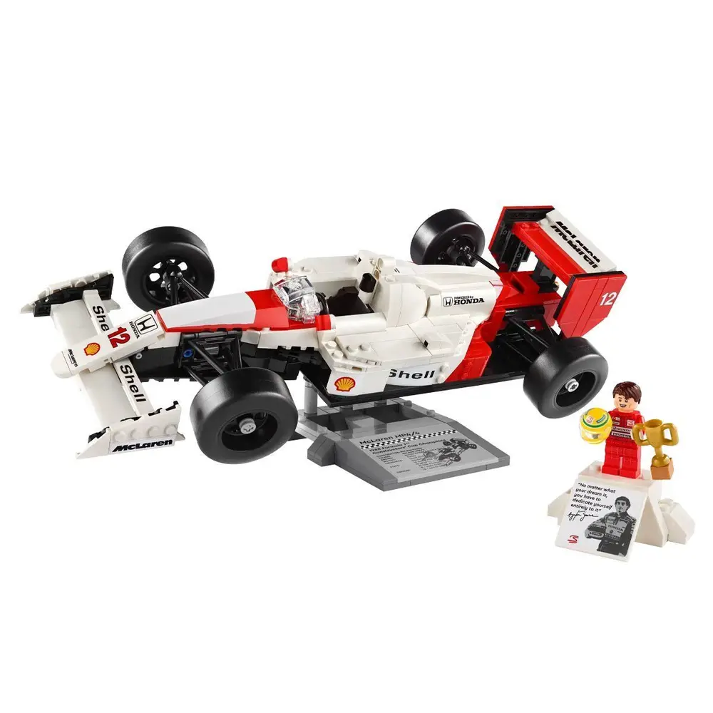 10330 Lego icons - McLaren MP4/4 ve Ayrton Senna 693 parça +18 yaş 2