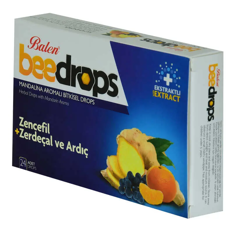 Mandalina Aromalı sel Drops 24 Adet 4