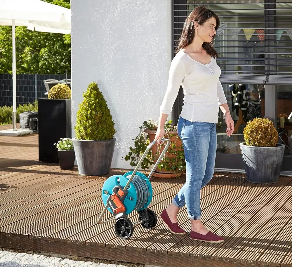 Gardena 18502-20 Hortum Arabası CleverRoll S Set 3