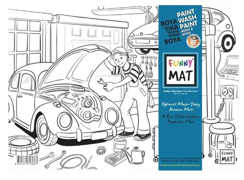 Funny Mat - Mini Araba Tamircisi