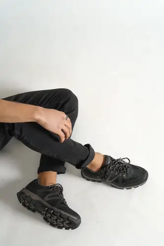 Outdoor Trekking Spor Erkek Ayakkabı Siyah Renk