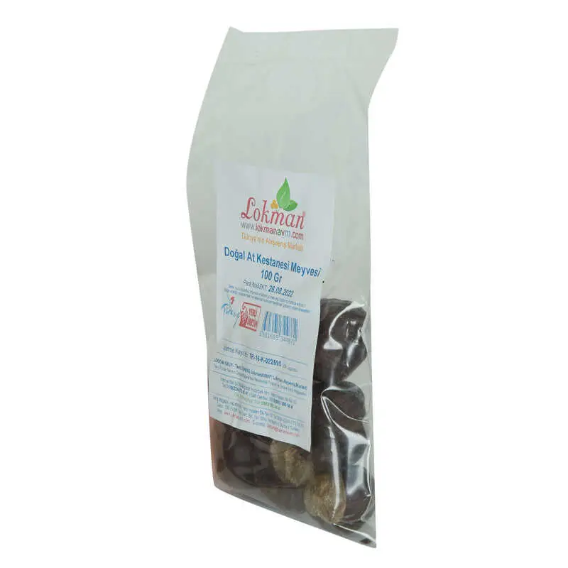 At Kestanesi Meyvesi Doğal 100 Gr Paket 4