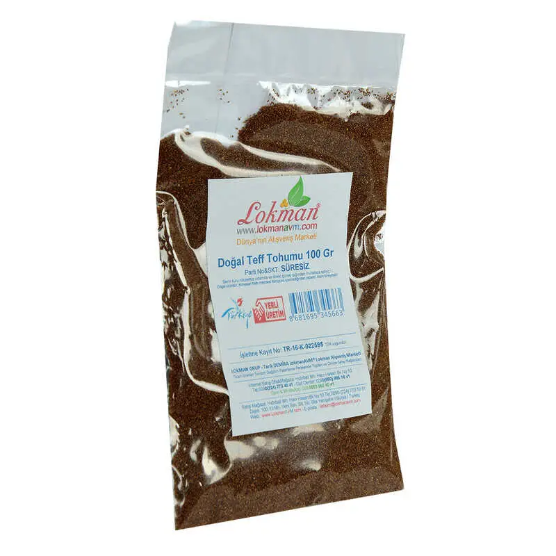 Doğal Teff u 100 Gr Paket 5