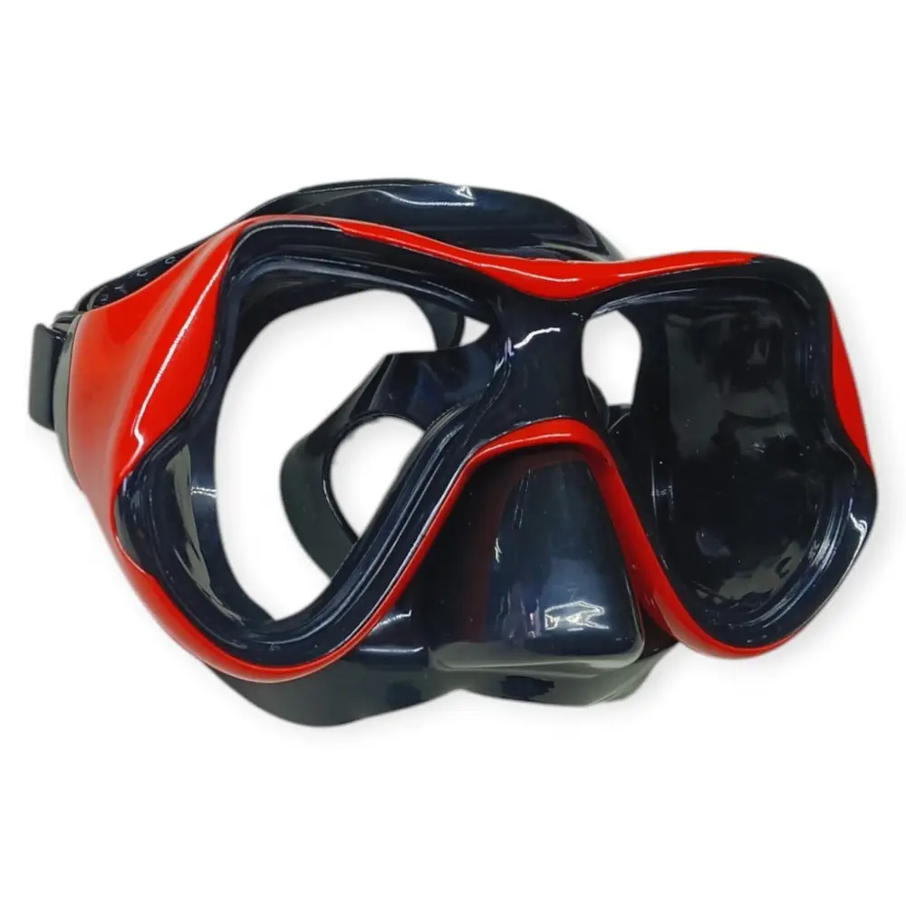 Dalış Maskesi ve Snorkel Yetişkin - 51715-KIRMIZI - 1 ADET 2