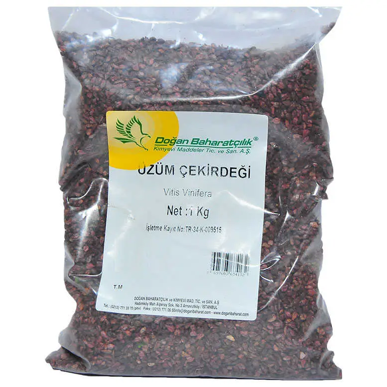 Üzüm Çekirdeği Tane Doğal 1000 Gr Paket 2