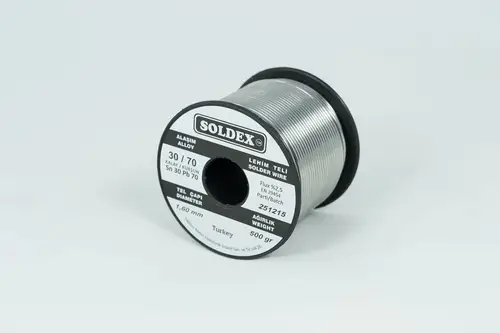Soldex 30-70 Lehim Teli 500 Gr 1,6 mm