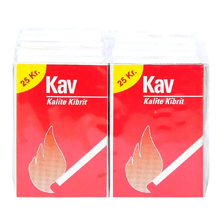Kibrit 10 Paket (Ortalama 40 Çöp X 10 Paket) 3