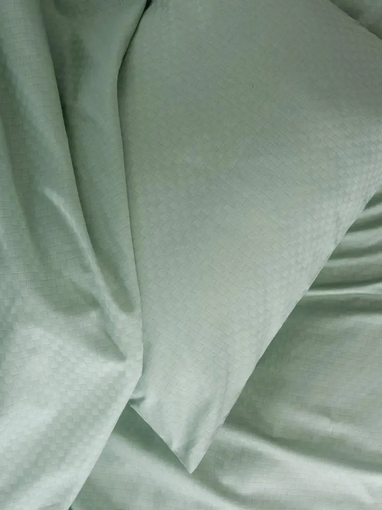 Plaid Çift Kişilik Nevresim Takımı Adaçayı 3