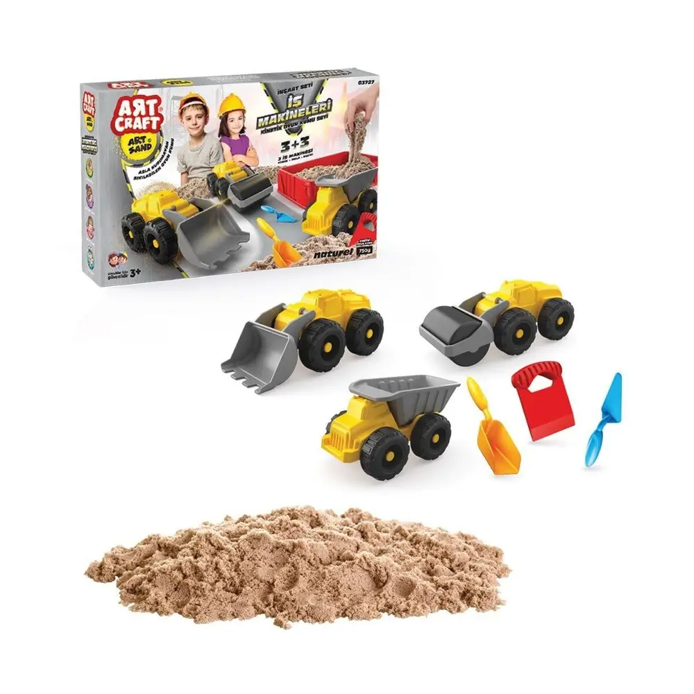 03727 İŞ MAKİNELERİ KUM SETİ 750 GR 2