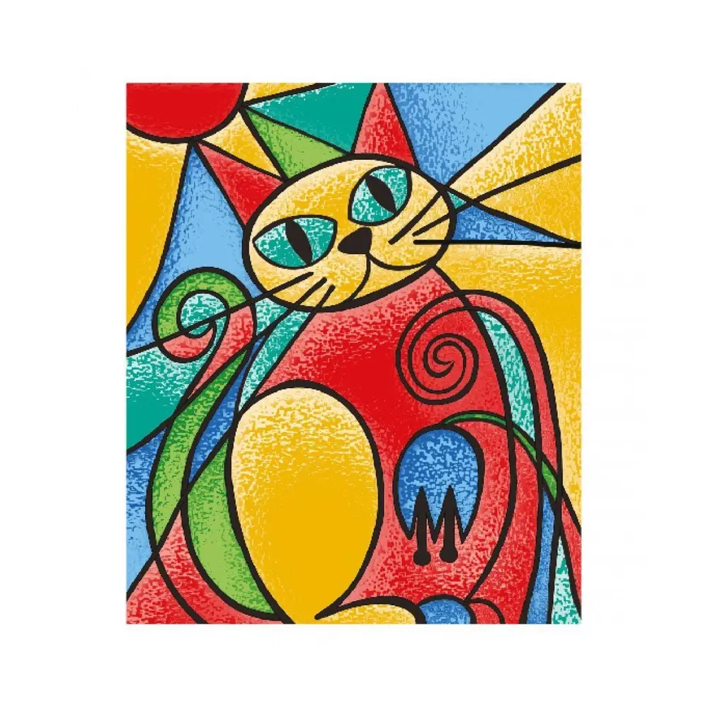 5001 KumT Cam Vitray - Glass Painting / +6 yaş 2