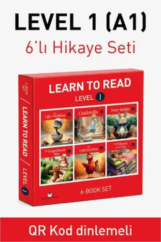 Level 1 İngilizce Hikaye Seti (6 )