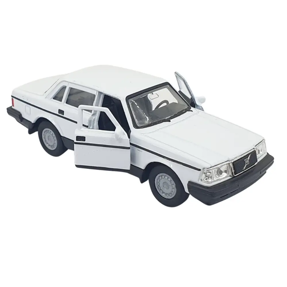 1:32 Volvo 240 GL Çek Bırak -Araba - 43784-BEYAZ - 1 ADET 3