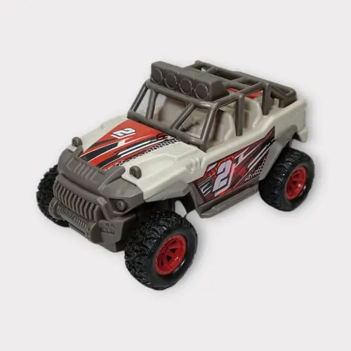 Maxx Wheels Sesli ve Işıklı Arazi Aracı - 666-18PA - Gri - 1 ADET