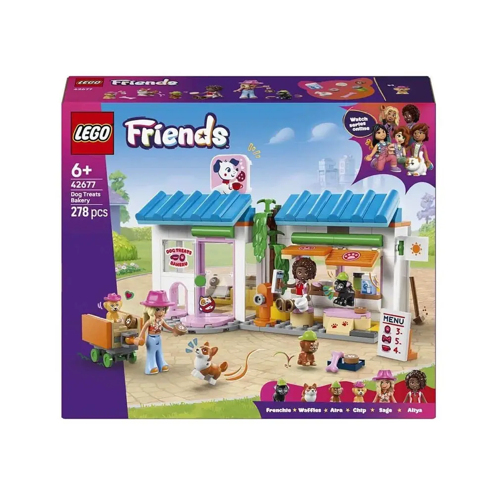 42677 Lego Friends Dog Treats Pastanesi 278 parça +6 yaş 7