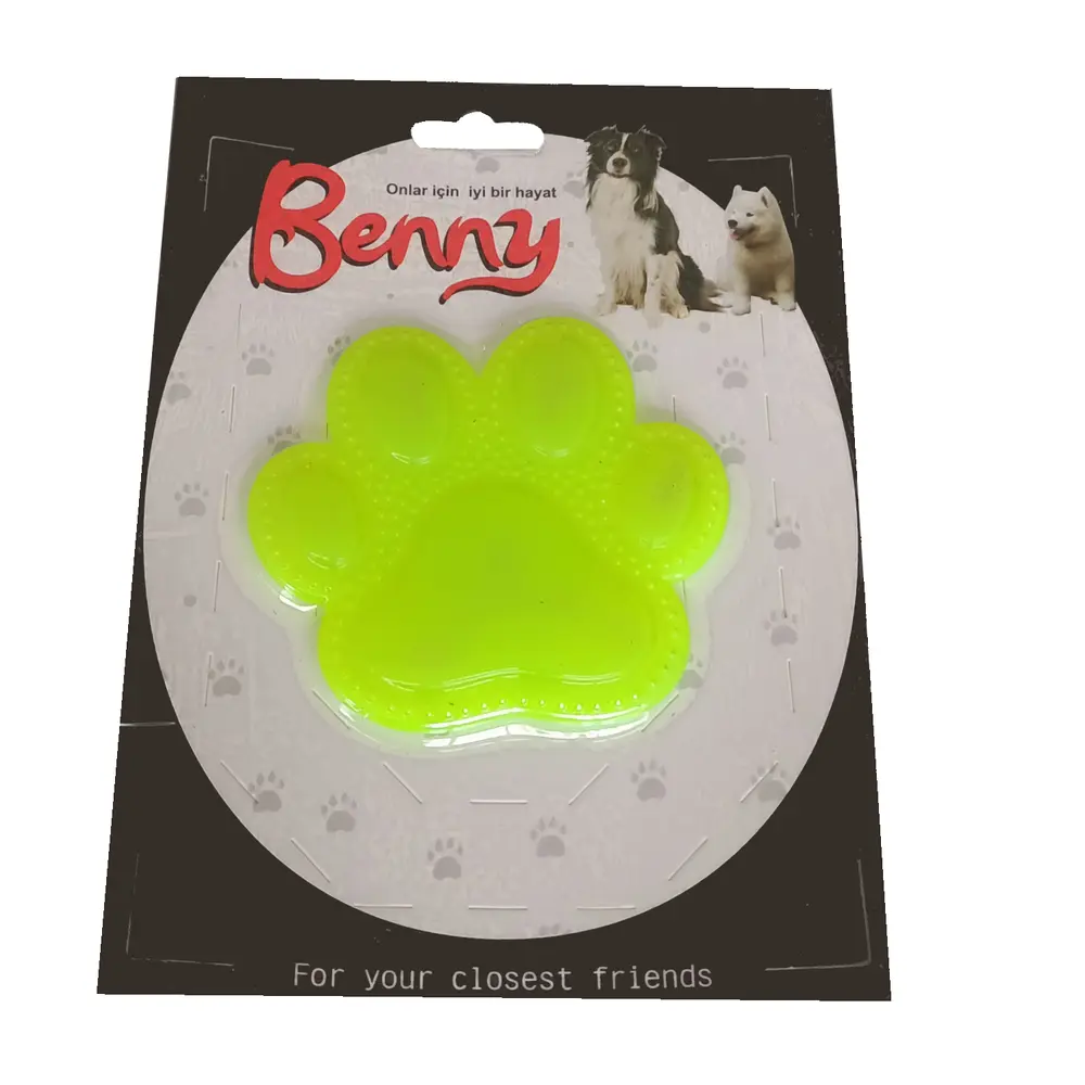 Benny Köpek Oyuncağı Pati 9,5 x 9 cm Sarı 4