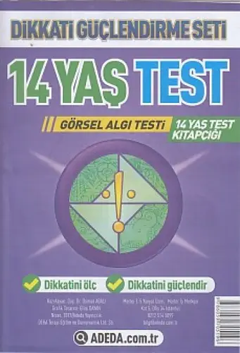 Dikkati Güçlendirme Seti 14 Yaş Test
