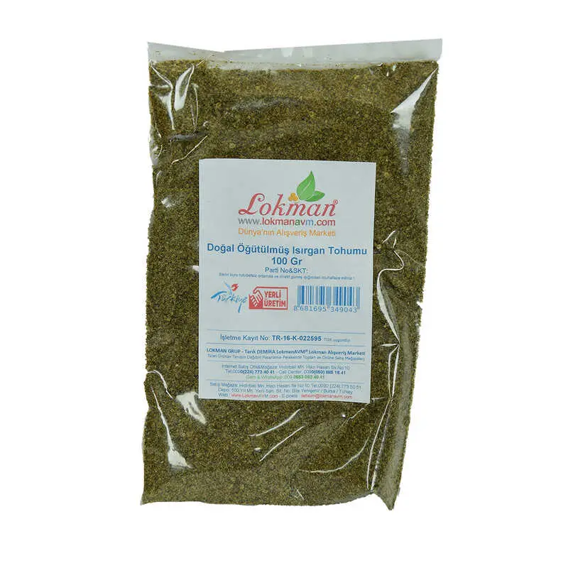 Isırgan u Doğal Öğütülmüş 100 Gr Paket 3
