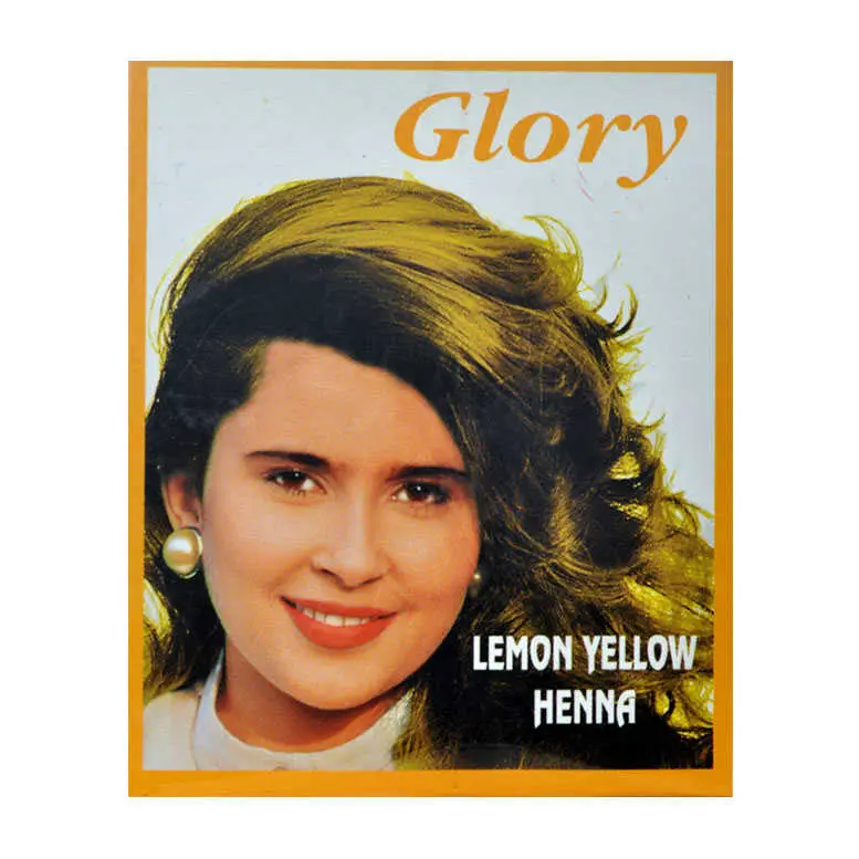 Limon Sarı Hint Kınası (Lemon Yellow Henna) 10 Gr Paket 3