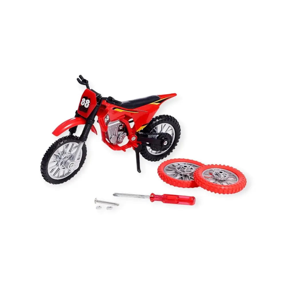 1:18 Ölçekli Model Motosiklet - DS928 - Kırmızı - 1 ADET 2
