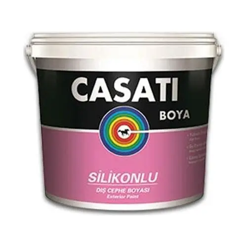 Silikonlu Dış Cephe Boyası 2,5 Litre Beyaz