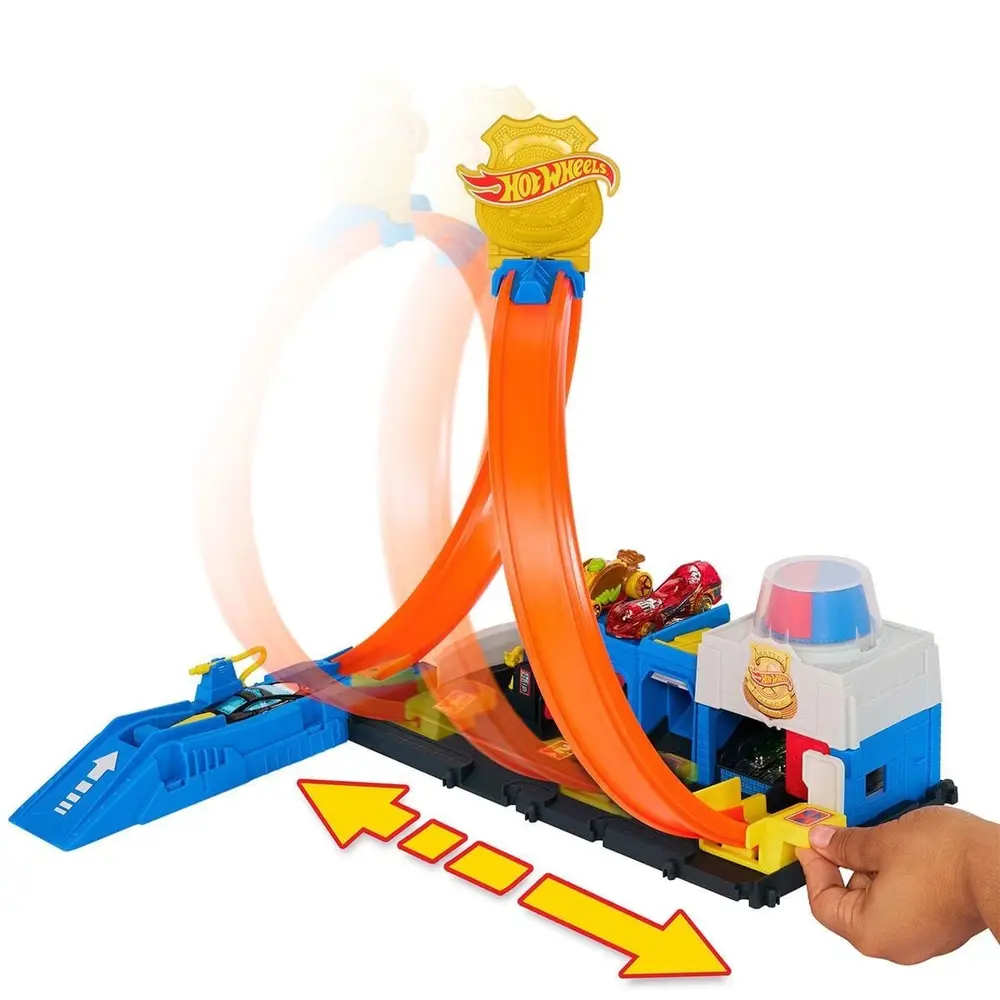 JBM71 Hot Wheels Polis İstasyonu Oyun Seti 4