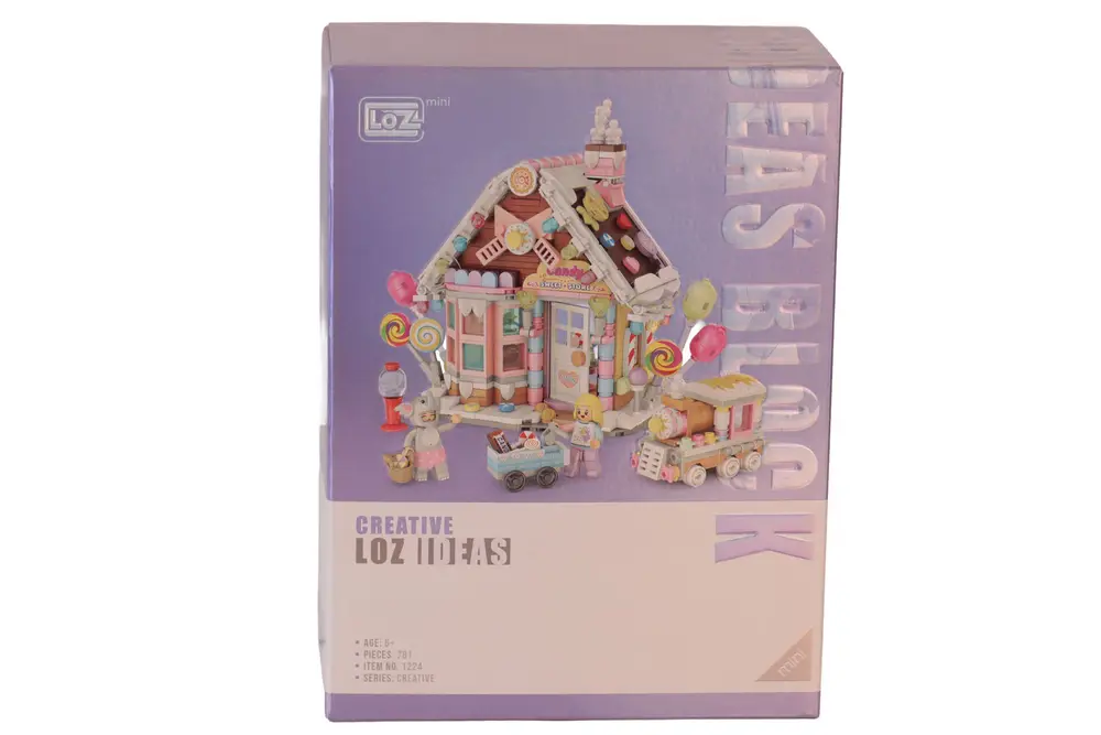 LZ-1224 LOZ ŞEKER EVİ 781 PARÇA BLK OYUNCAK