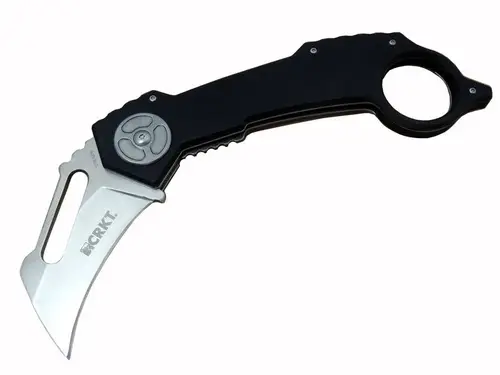 CRKT Calvin Karambit QTR 5876 WY Outdoor Çakı 23 cm - Kaymaz Sap, Kılıflı