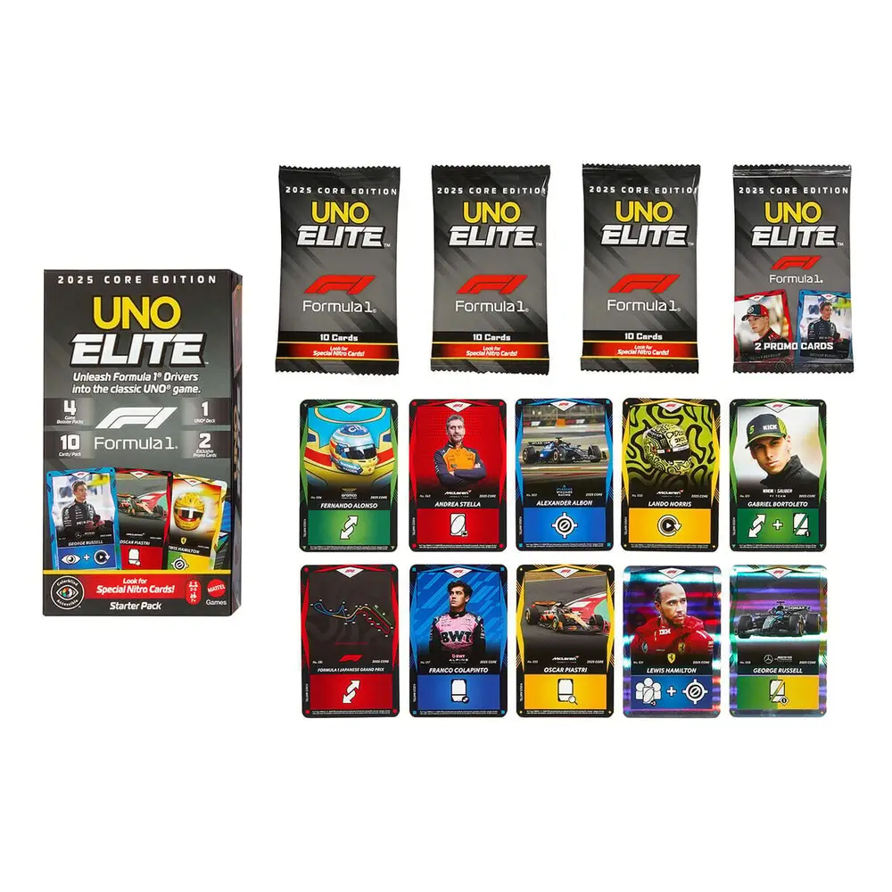JLV42 UNO Elite F1 Kartlar - Başlangıç Paketi 3