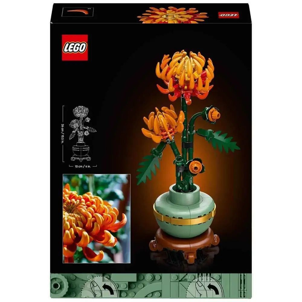 10368 Lego Botanicals - - Chrysanthemum 278 parça +18 yaş 3