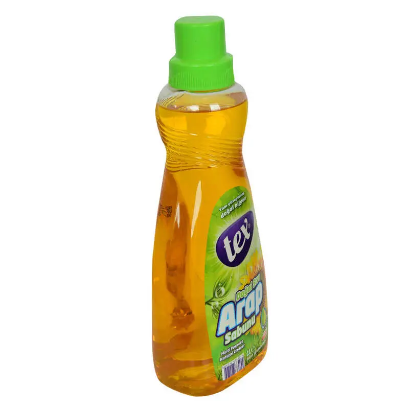 Doğal Sıvı Arap Sabunu Limon Kokulu Tüm Yüzeylerde Doğal Hijyen 1 Lt 4