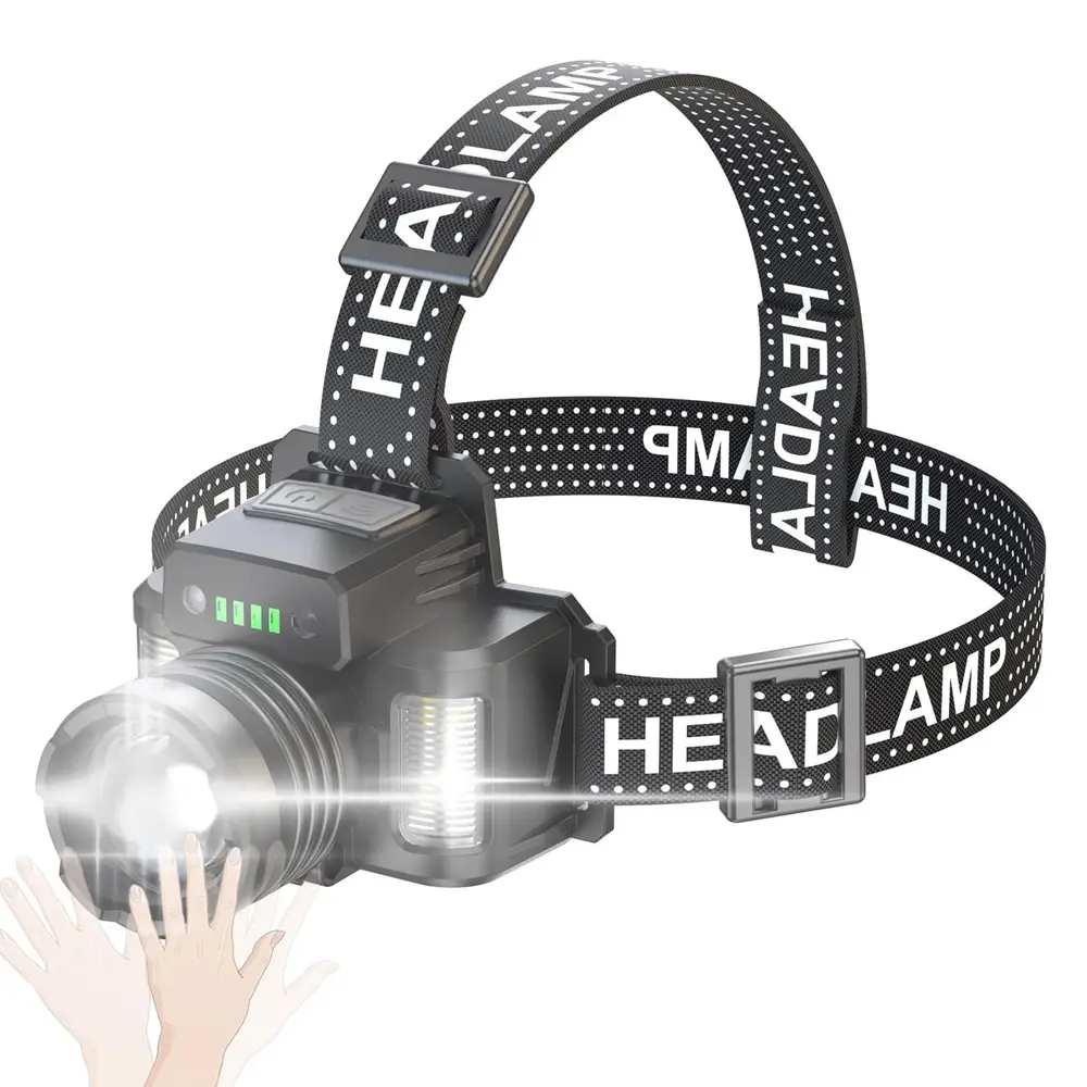 Sensörlü Cree TG Led Şarjlı Kafa Lambası WT-625 2