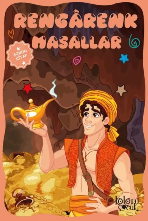 Çuklar için Hayal ve Odak Geliştirici Rengarenk Masallar Somon