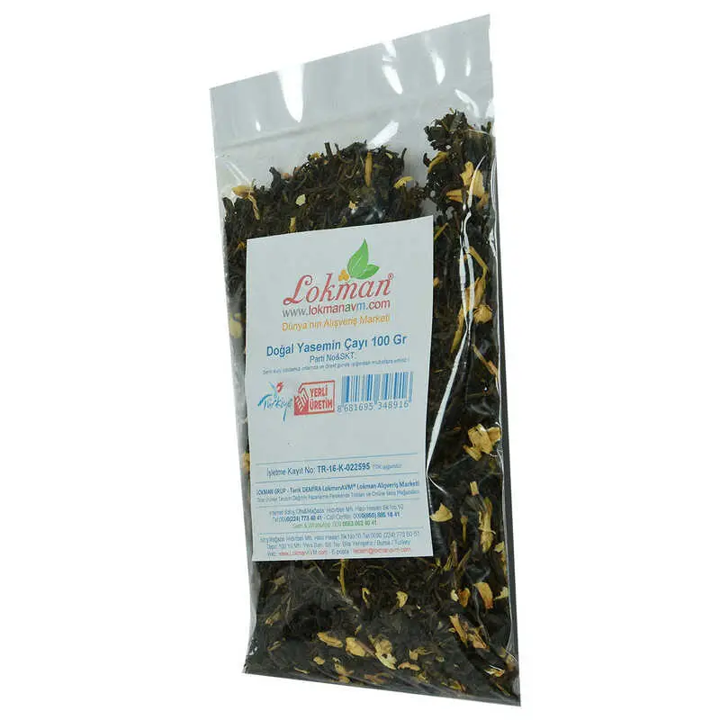 Yasemin Çayı Doğal 100 Gr Paket 4